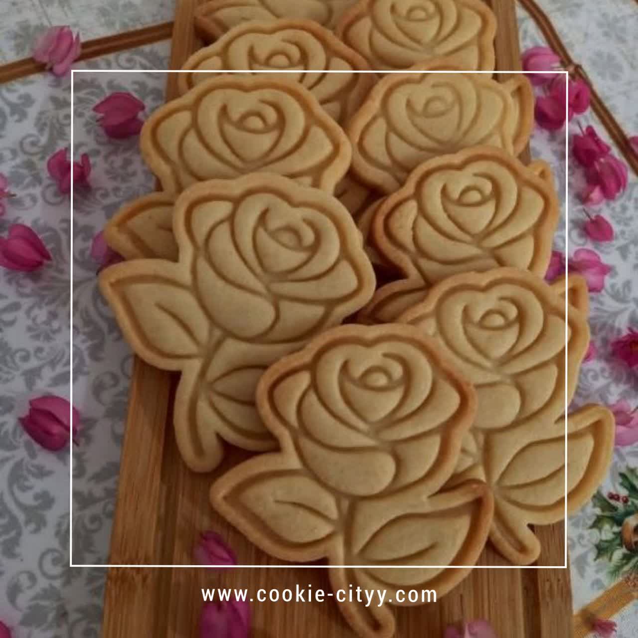 مهر و کاتر شاخه گل رز