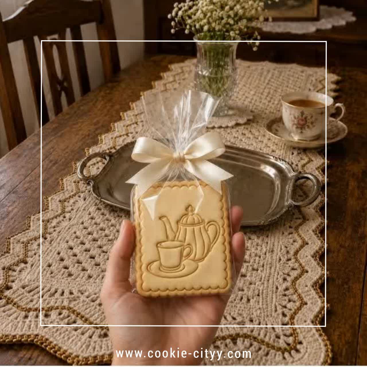 مهر و کاتر طرح قوری و فنجون